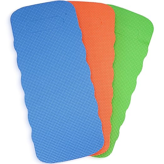 INNO STAGE 3 Packs Extra Thick Kneeling Pad, Large knee cushions Waterproof, Soft & Supportive Foam Knee Pads for Gardening, Baby Bathing, Mechanic, Yoga, Exercise & Workout Supplies
