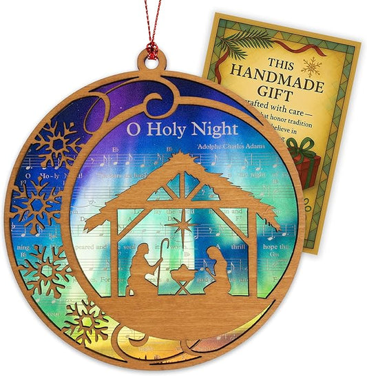 Christmas Nativity ornament 2025 - christian christmas ornaments - religious christmas ornaments - christmas ornaments - christian christmas decor - Christmas decoration