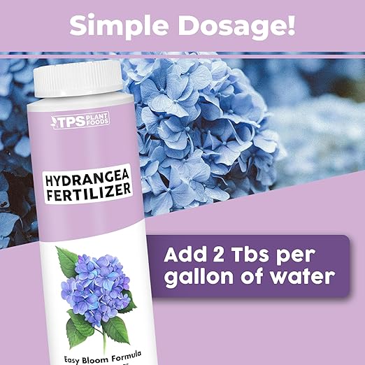 Hydrangea Fertilizer for Acid Loving Plants, Liquid Plant Food 8 oz (250mL)