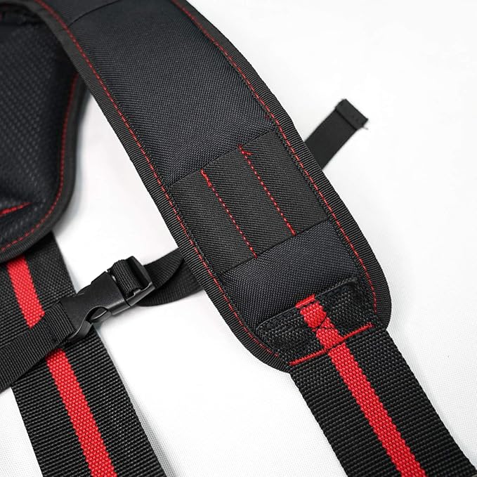 MELOTOUGH Tool Belt Suspenders for Work Belt Suspenders Heavy Duty Padded Suspenders for Electrician/Construction/Farmer