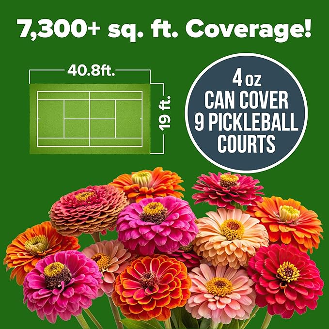 HOME GROWN Zinnia Seeds for 2026 - California Giant Mix - 14,600+ (4 oz) Plant Wildflower Blooms – Bulk Seeds for Planting Flowers Outside - Pollinator Gardens (Zinnia elegans)