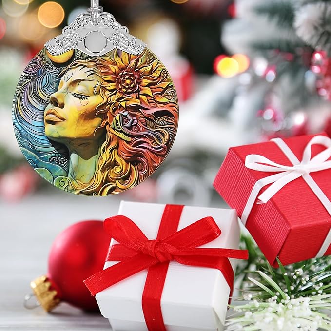 Christmas Ornament - Stained Glass Decor - Ornaments for Christmas Tree - Christmas Tree Decorations - Christmas Decorations - Gifts for Friends - Gift Ornament - Gift Idea