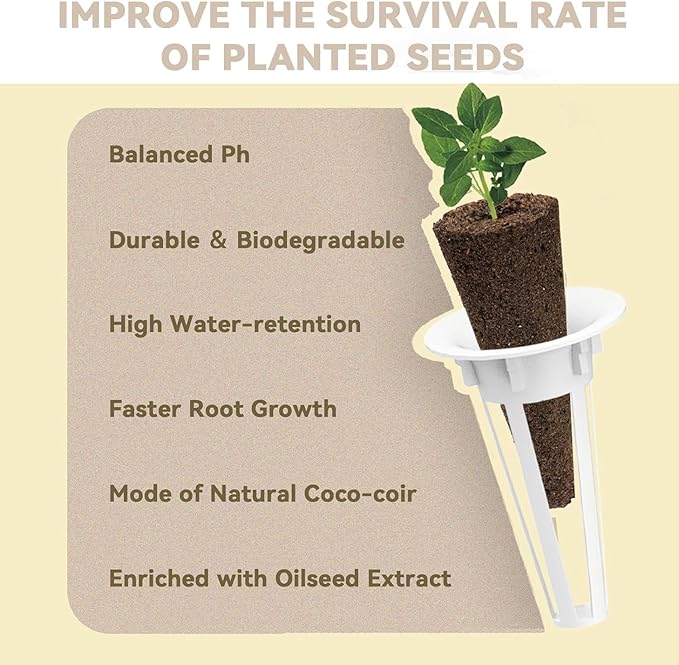 inbloom Culinary Herbs Seed Pod Kit for Hydroponics Growing System, 7 Pods (350+ Seeds with Basil, Parsley, Shis0, Liquorice, Mint, Cilantro, and Chic0ry)