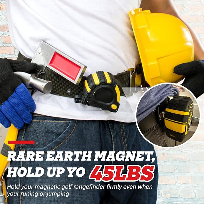 Magnetic Belt Clip - Strong Magnetic Tool Holder for Electricians Carpenters and Handyman