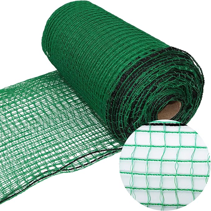 4'x65' Garden Fence Temporary Fence Plastic Fence Safety Fencing Snow Fencing for Poultry Deer Rabbit Chicken Dog Animal Barrier Green