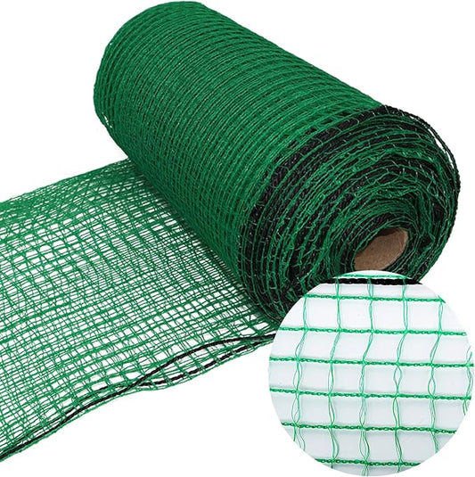 5'x65' Temporary Fence, Garden Fencing Plastic Mesh Fence, Safety Fence, Snow Fence, Construction Fence, Animal Barrier for Dog, Deer, Chicken, Poultry, Deer, Rabbit, Green