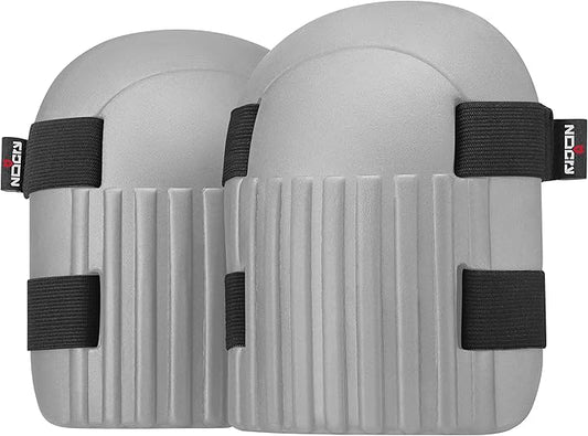 NoCry Foam Knee Pads for Work — Waterproof and Lightweight Knee Pads for Cleaning, and Easy Fit Knee Pads for Gardening with Adjustable Straps — Perfect Work Knee Pads for Women