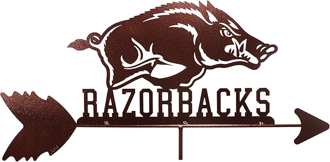 SWEN Products Arkansas Razorbacks Weathervane Interchangeable Top Arrow Only