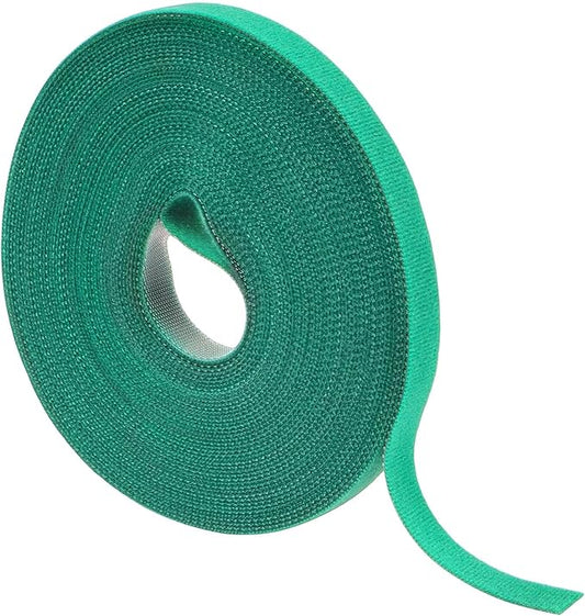 Garden Tape, 65.6 Feet 1/2''Plant Tape, Reusable Plant Garden Ties, Plant Supports for Climbing Plants, Adjustable Plant Straps for Gardening, Home, Office (1 Pack 65.6 Feet)