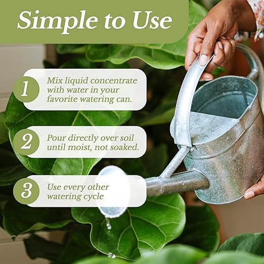 Professional Liquid Bonsai Plant Fertilizer | 3-1-2 Concentrate for Bonsai Plants and Trees | Multi-Purpose Blend & Gardening Supplies | 8 oz Bottle