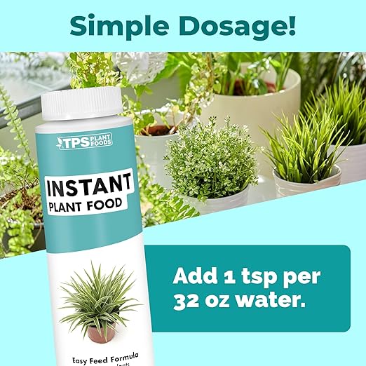 Instant Plant Food for All Plants, Complete Liquid Instant Plant Fertilizer, 8 oz (250mL)
