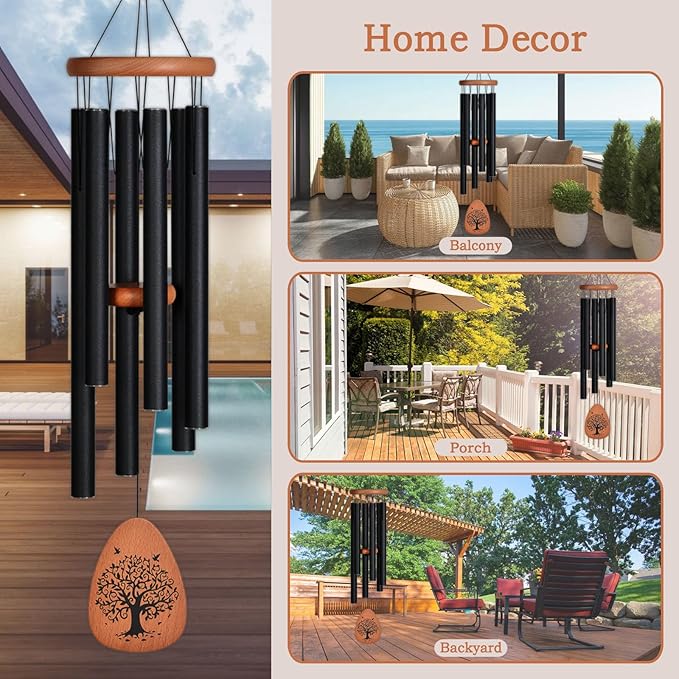 Memorial Wind Chimes, Memorial Gifts for Loss of Mom, Sympathy & Bereavement Gifts, Windchimes in Memory of Mother