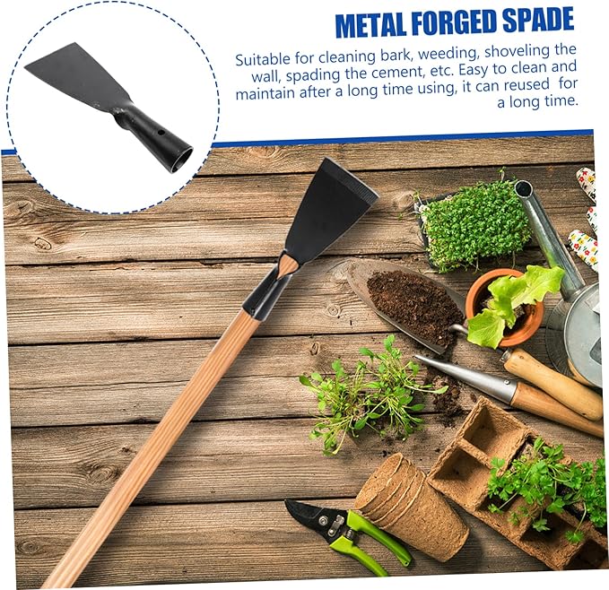 Sosoport 1pc Portable Wall Cleaning Shovel Forged Spade for Easy Weeding and Gardening Lightweight Design for Convenient Storage for Efficient Cleaning Tasks