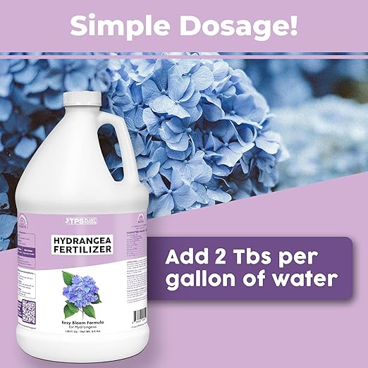 Hydrangea Fertilizer for Acid Loving Plants, Liquid Plant Food, 1 Gallon (128 oz)