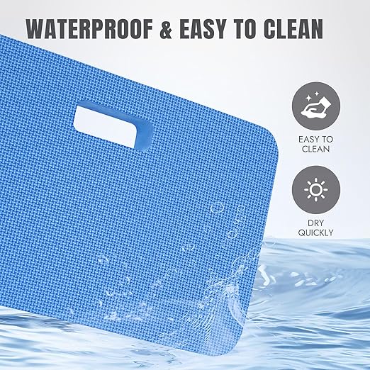 INNO STAGE Extra Thick Kneeling Pad, Large knee cushions Waterproof, Soft & Supportive Foam Knee Pads for Gardening, Baby Bathing, Mechanic, Yoga, Exercise & Workout Supplies