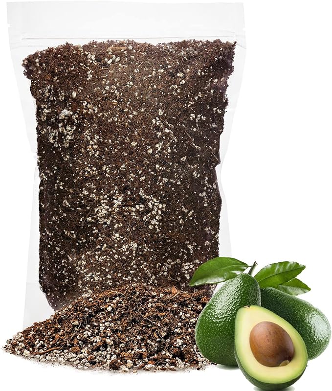 GARDENERA Premium Organic Potting Soil for Avocado - (2 Quart Bag)