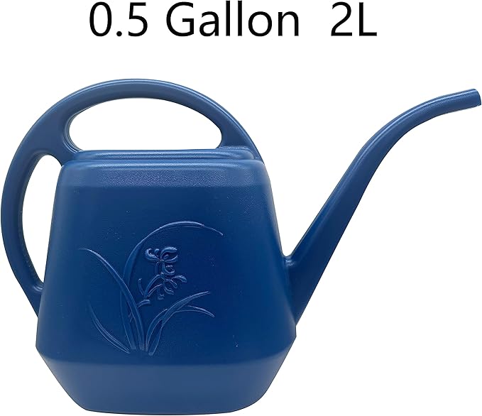 Plant Watering Can - 1/2 Gallon - Blue