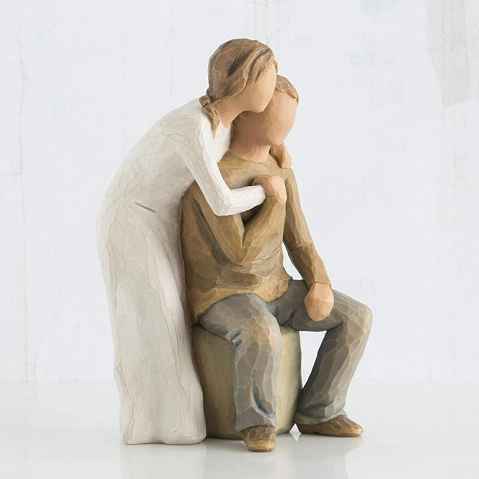 Willow Tree You and Me, Sculpted Hand-Painted Figure (Lighter Skin Tones & Hair Color)