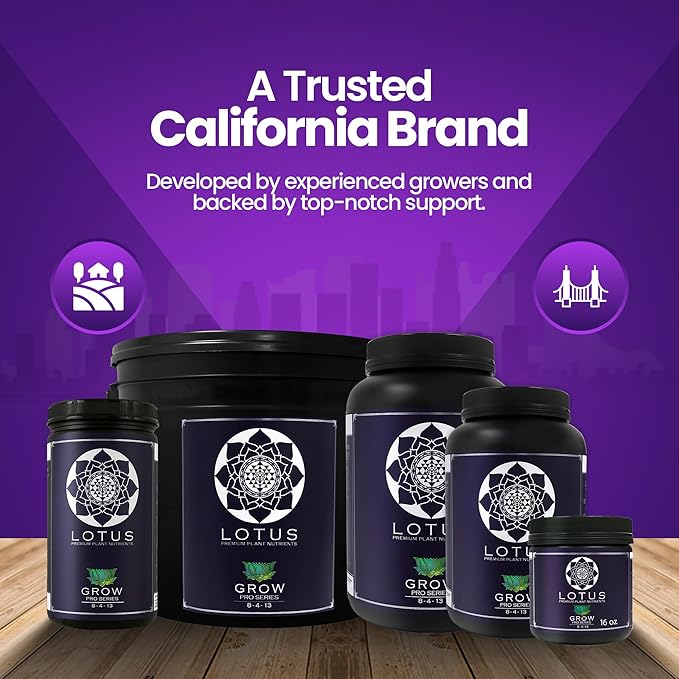 Grow Pro Series - Hydroponic Plant Nutrients and Fertilizer, Water Soluble Plant Food - Massive Roots, Made for Coco Coir, Hydro, & Soil, Enhances Flowering & Fruiting, Indoor & Outdoor Grows 64oz