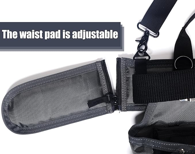 Tool belt,Tool Belts for Men with Suspenders and Magnetic Tool Pouch.Heavy Duty Carpenter/Construction Tool Belt.