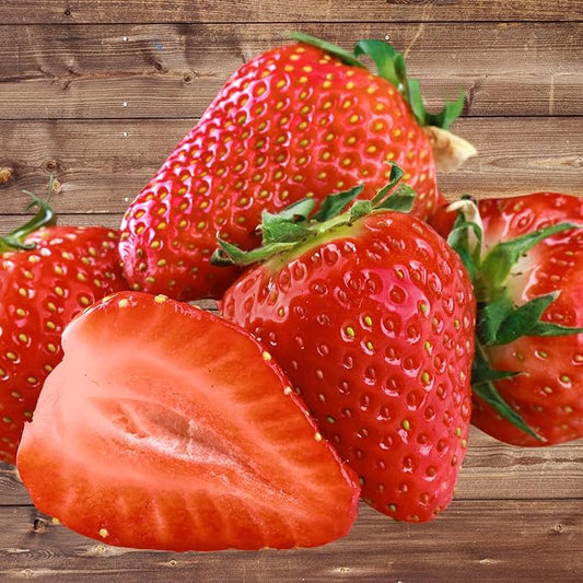 Seascape Strawberry Plants - Great for Planters - Day Neutral (Heavy Producer) - Bare Root Strawberry Plants from Hand Picked Nursery (50)