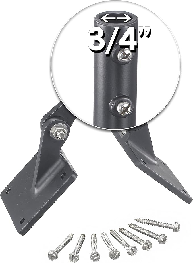 Good Directions 401AL Adjustable Aluminum Weathervane Roof Mount,Black