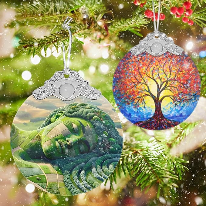 Stained Glass Christmas Ornaments - Tree Decorations - Gifts for Friends