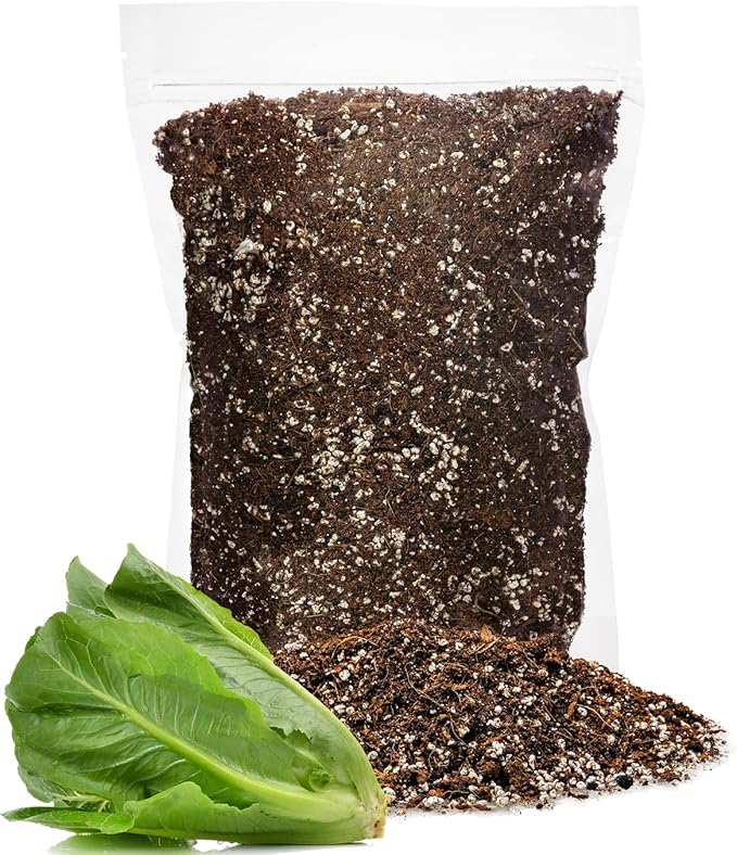 GARDENERA Premium Organic Potting Soil for Lettuce - (3 Quart Bag)