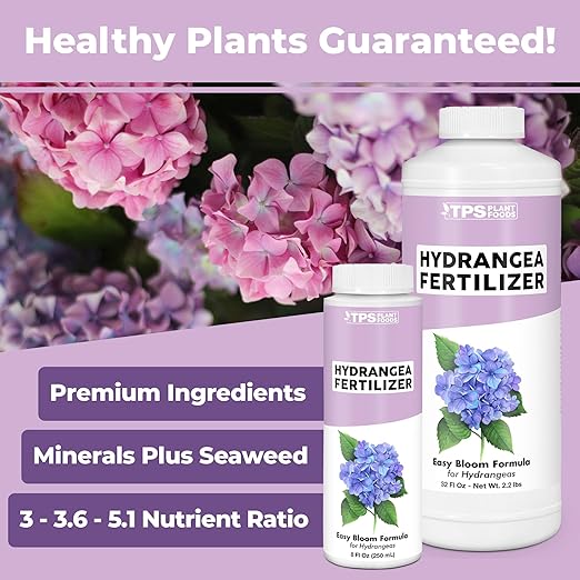 Hydrangea Fertilizer for Acid Loving Plants, Liquid Plant Food, 1 Gallon (128 oz)