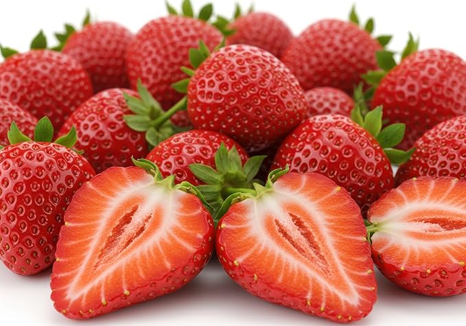 Sugar Berry Red Strawberry Plants for Growing - Prolific New Breed with Huge Yields and Amazing Sweet Flavor (10 Plants)