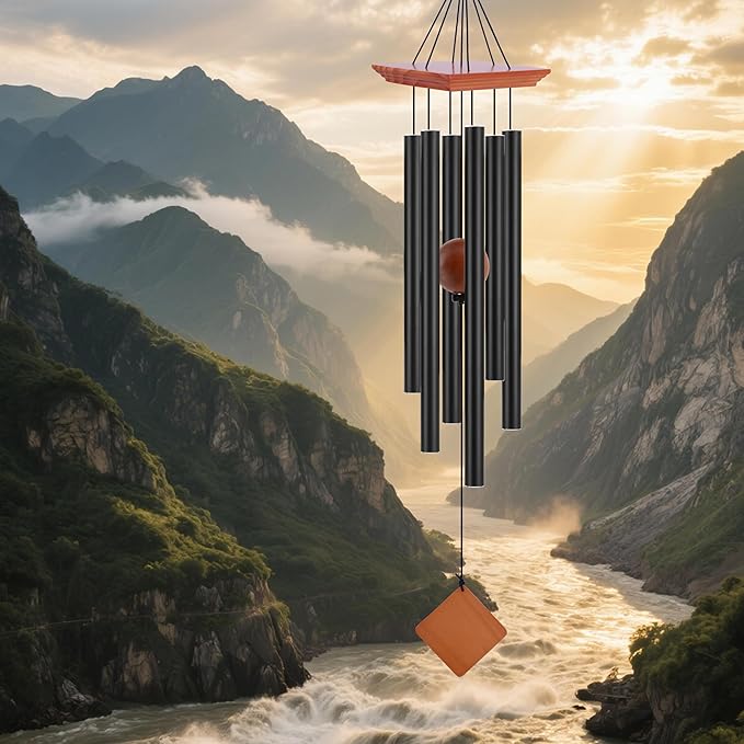 39" Deep Tone Large Wind Chimes for Outside Clearance, Memorial Sympathy Wind Chimes Outdoor for Porch Garden Yard Decor Patio,Sympathy Gifts for Loss of Loved One