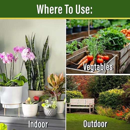 10-10-10 & 8-4-8 Acidic Fertilizer Bundle for All Plants - Acidic Fertilizer for Azaleas, Camellias, Hydrangeas, Liquid Fertilizer Plant Food Outdoor & Indoor Plant Food (12 & 20oz)