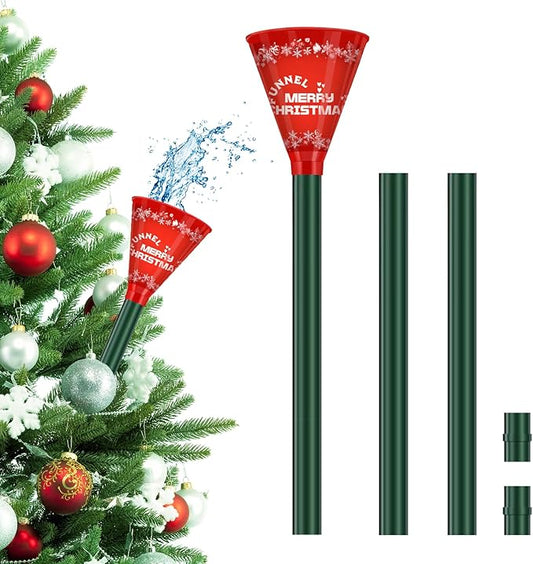 Christmas Tree Watering Funnel - 39 Inch Funnel, Reusable Design, Makes Watering Your Live Tree a Snap!