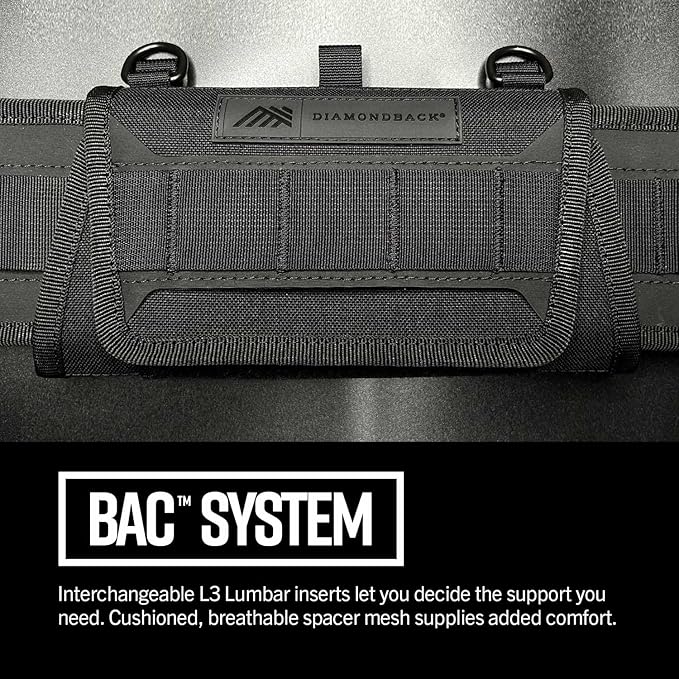 Diamondback Tempo Tool Belt - Tool Belts for Men with Lumbar Support - Utility Belt with 10 Attachment Points for Tool Belt Pouches (XS/S)