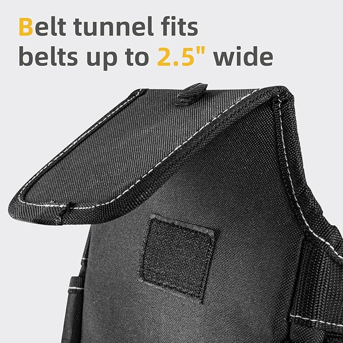 Deli Utility Pouch Heavy Duty Durable with Electrical Tape Thong