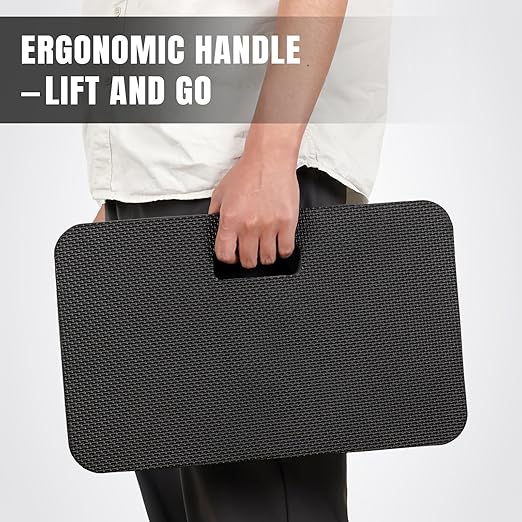 INNO STAGE Extra Thick Kneeling Pad, Large knee cushions Waterproof, Soft & Supportive Foam Knee Pads for Gardening, Baby Bathing, Mechanic, Yoga, Exercise & Workout Supplies