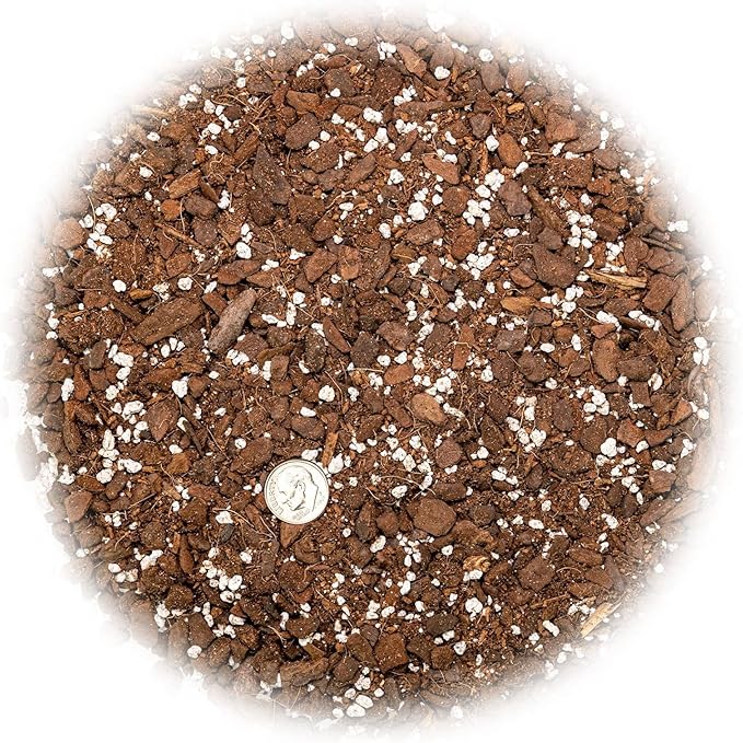 Premium Monstera Soil Mix by Gardenera - Perfect Drainage and Moisture Retention for Swiss Cheese Plant (4 Quart)