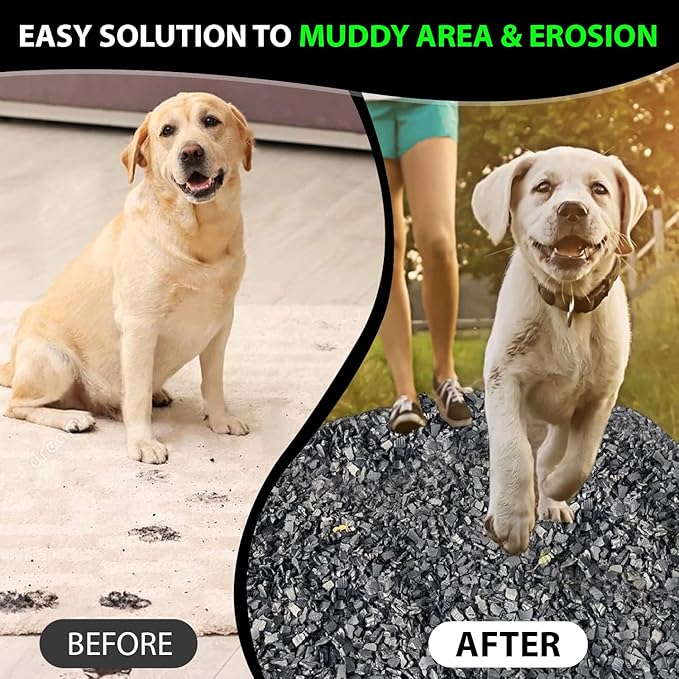 Rubber Mulch - Nuggets (Un-Painted)