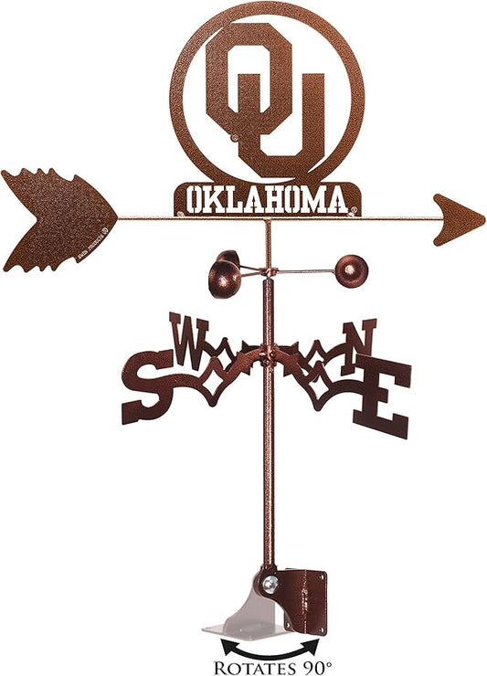 SWEN Products Oklahoma Sooner Weathervane (Adjustable Mount Include)