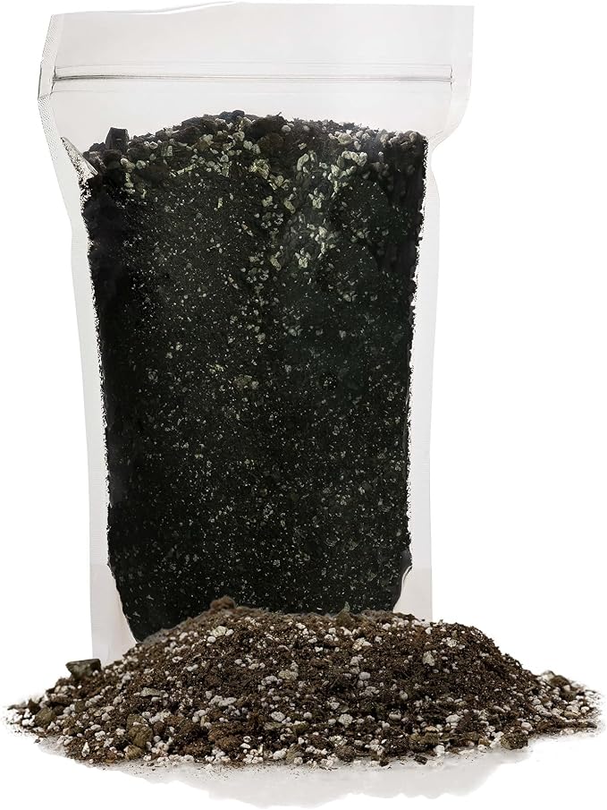 Premium African Violets and Gesneriad Premium Soil Mix by Gardenera - 20 Quart - Horticultural Perlite, Vermiculite, Sphagnum Peat Moss - Made in USA - (4 Bags of 5QT)
