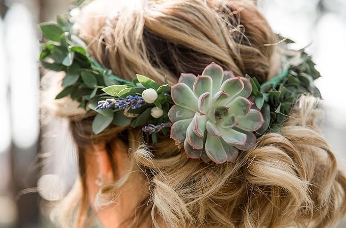 Shop Succulents Rosette Succulent Plant Pack Collection - Live Mini Succulent Plants, Low Maintenance, Floral Shaped Mix of Colors & Textures - Wedding and Party Favors, Gift & Garden, Pack of 5
