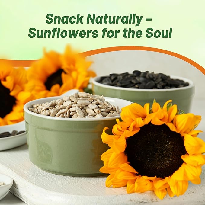 Outsidepride Wild Sunflower Seeds for Planting - 1 lb. Annual, Easy to Grow Flower Seeds w/Vibrant, Abundant Blooms for Cut Flower Arrangements & Pollinator & Vegetable Gardens