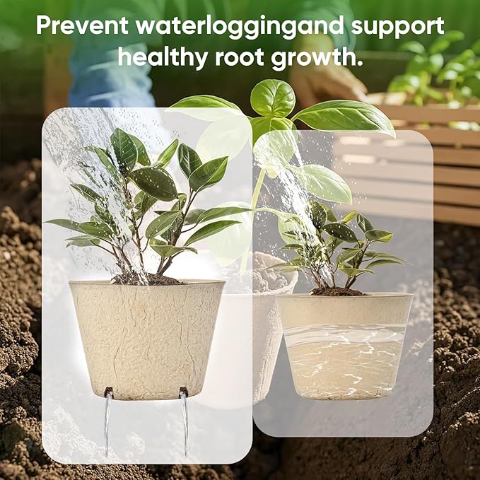 4” Peat Pots with 60Pcs Plant Labels, Biodegradable Pots for Seedlings with Drainage Holes, Garden Plant Nursery Pots Seed Starting Trays