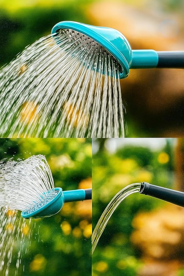 2 Gallon Watering Can for Indoor & Outdoor Plants, Large Capacity Long Spout with Ergonomic Non-Slip Handle, Durable Leak-Proof Plastic, Comfortable Grip, Ideal for Flowers, Vegetables, Houseplants