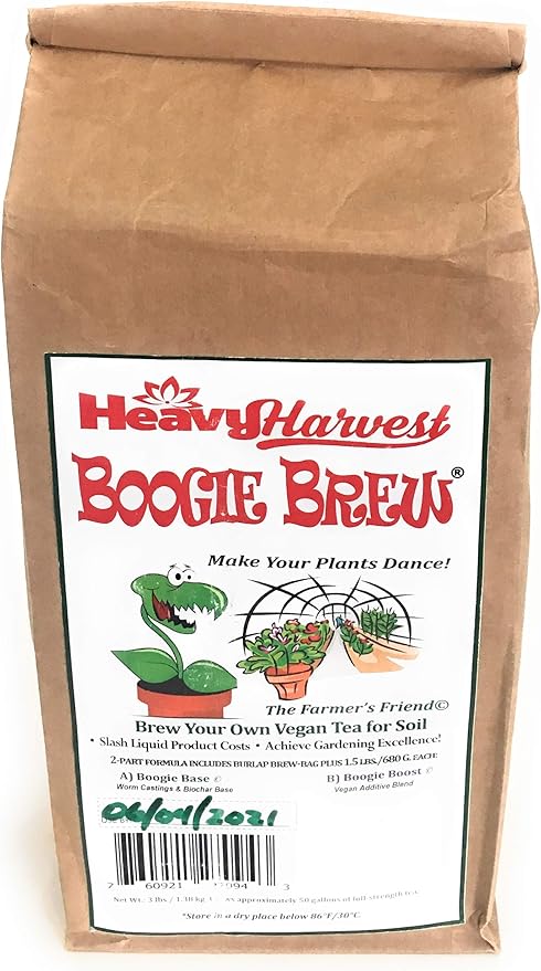 Boogie Brew Compost Tea (3lb - Makes 50 Gallons of Compost Tea)