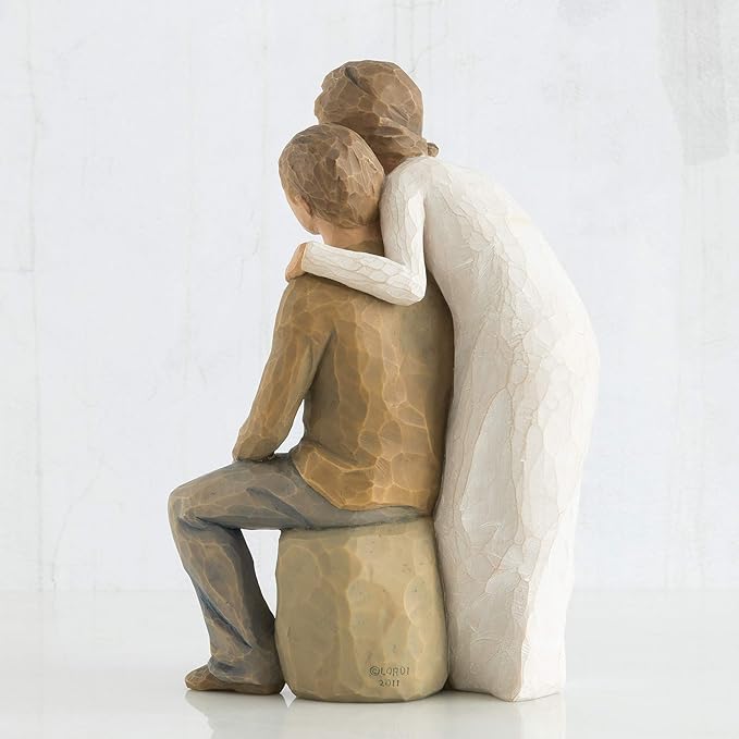 Willow Tree You and Me, Sculpted Hand-Painted Figure (Lighter Skin Tones & Hair Color)