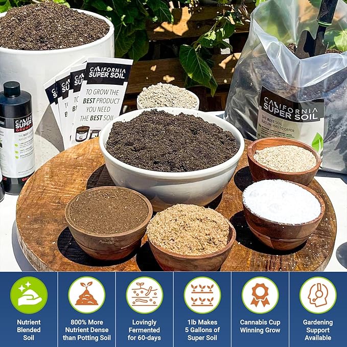 California Super Soil Organic Autoflower Concentrate (5Lbs)