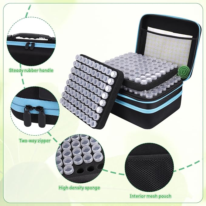 Seed Storage Organizer Sturdy Seed Organizer Storage Box Containers Label Stickers Funnel Straight Curved Tip Tweezers for Vegetable Plants Garden 240 Slots