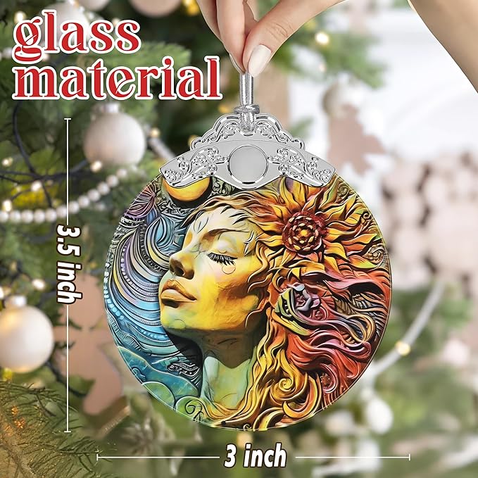 Christmas Ornament - Stained Glass Decor - Ornaments for Christmas Tree - Christmas Tree Decorations - Christmas Decorations - Gifts for Friends - Gift Ornament - Gift Idea