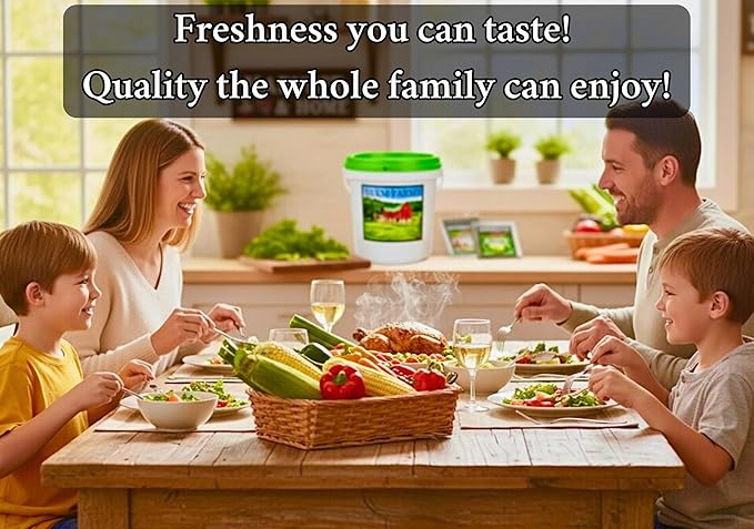 100 Seed Packets, 50 Varieties: Ultimate Seed Vault for Home Food Security & Abundant Gardens by B&KM Farms